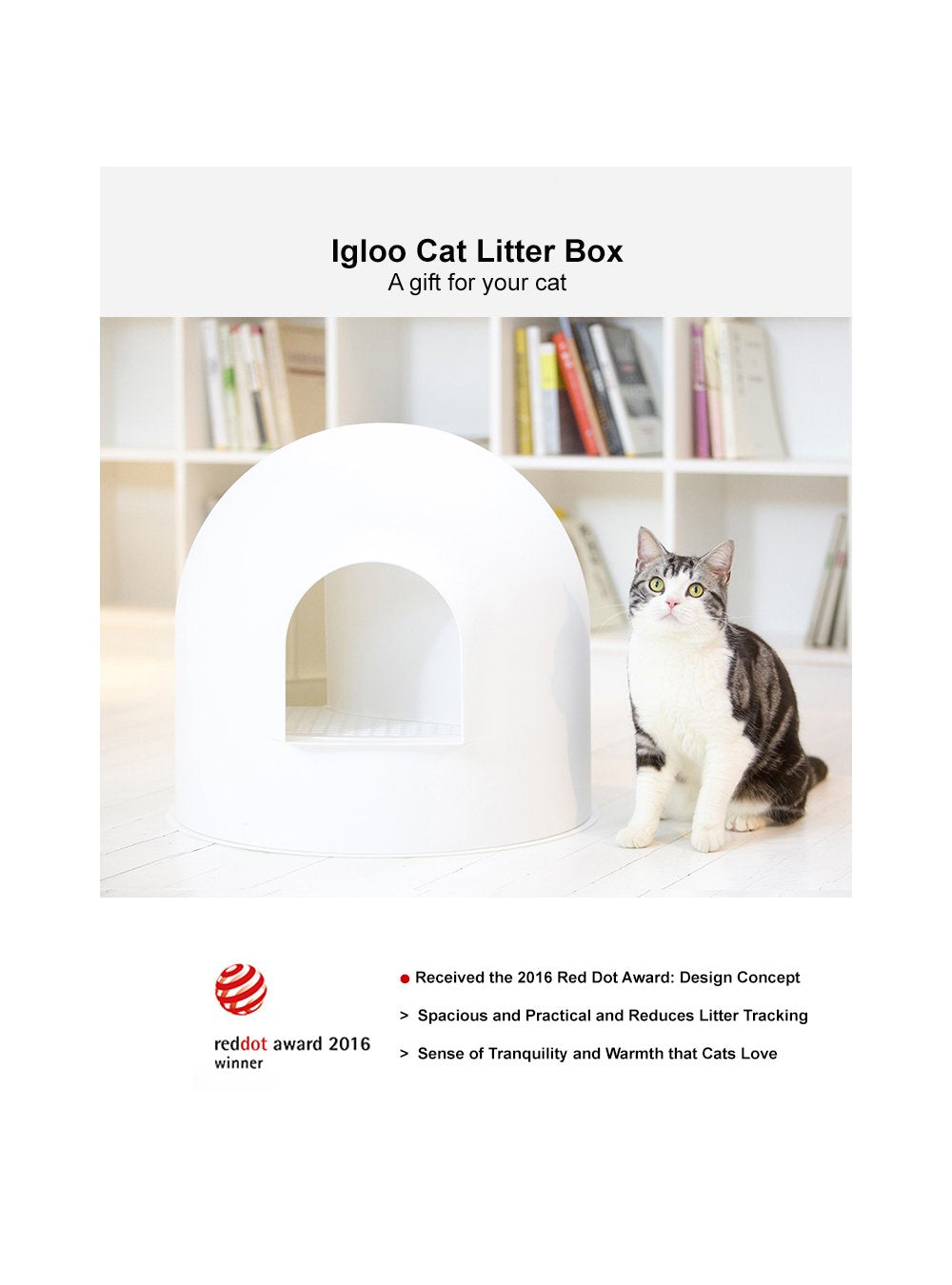 Igloo Cat Litter Box - Green