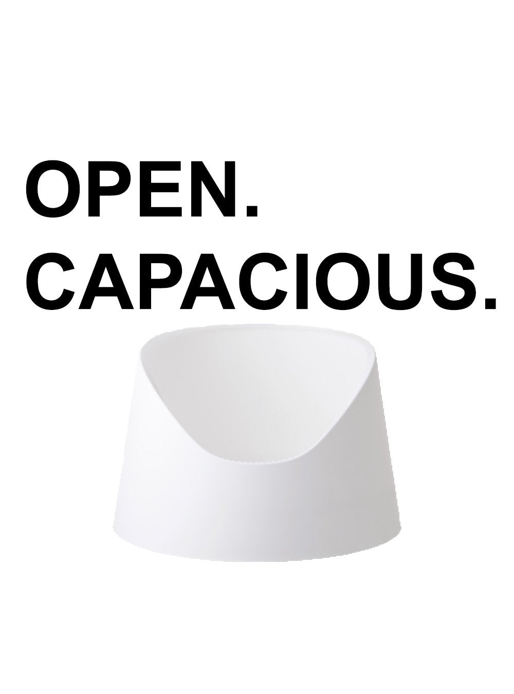 Cat Litter Box - Snow Mountain - Grey