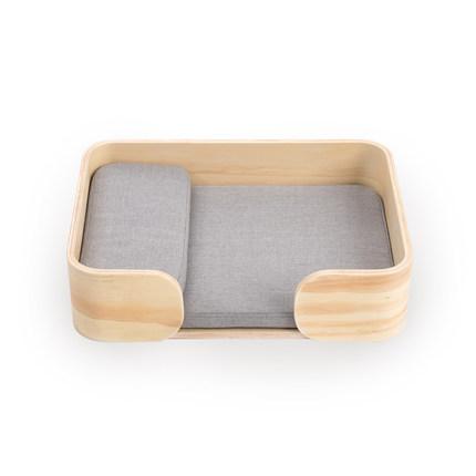 Wooden Pet Bed - Rectangle