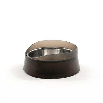 Pet Bowl - Volcano - Translucent Black