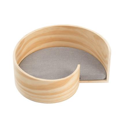 Wooden Pet Bed - Spiral