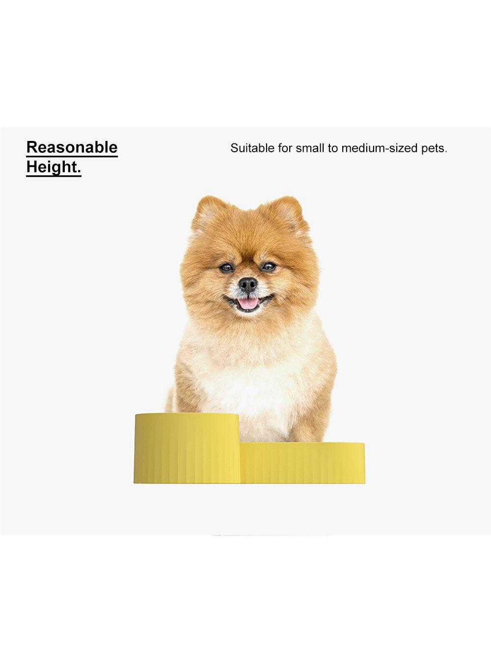 Dog Dual Bowl - Grey