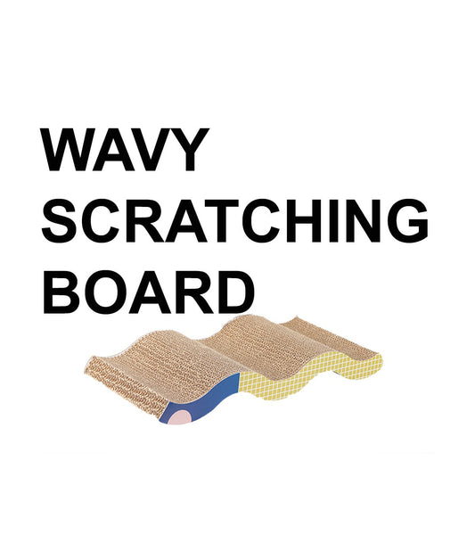 Cat Scratching Board - Memphis of Egypt - Wave Style