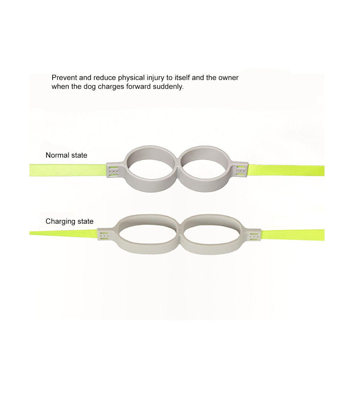 Shock Absorbing Dog Leash - Diamond & Color Block Style