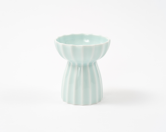Cat Ceramic Bowl - Dark Green